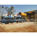 Export To Chile 20-30Tph Gold Washing Plant China Factory 100TPH  Gold Trommel With Sluice Box